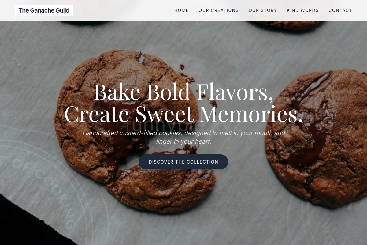 Custard Cookie